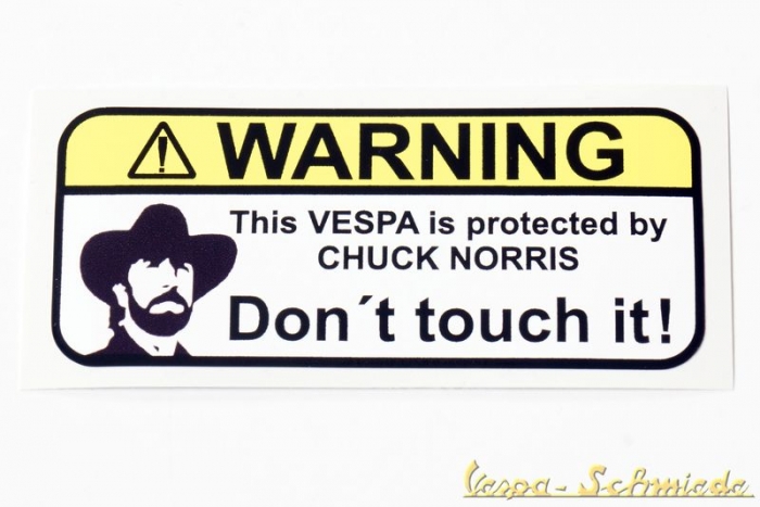 Aufkleber "Chuck Norris"